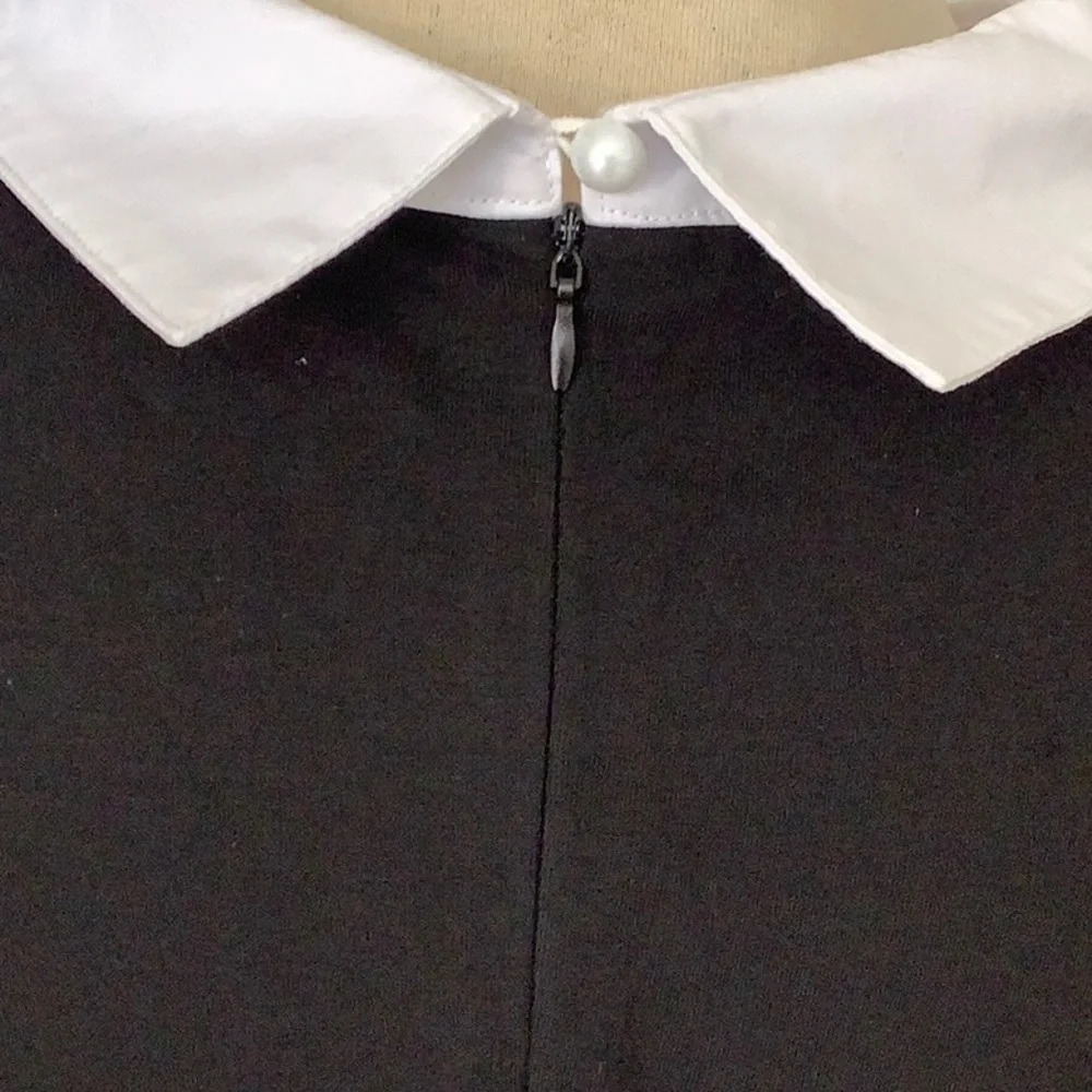 Aphratti Wednesday Addams Dress. Size M. EUC - Picture 5 of 5